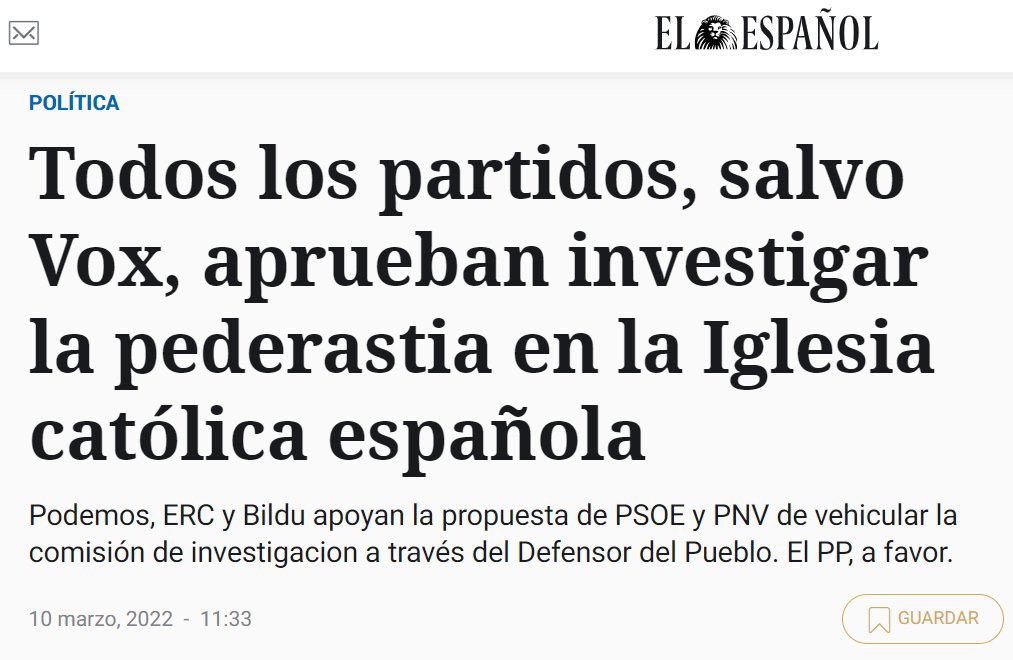 SamanthaBallent's tweet photo. ERES UNA SIN VERGÜENZA como todo tu partido de mierda. Lávate la boca antes de insultar el arte Drag y llamarnos pervertidos. Te dejo este titular para que se te caía la cara de vergüenza si es que tienes de eso. Mala persona, CHUNGA! Iros a la mierda @vox_es 🤬 https://t.co/p0j4ZRn2LO