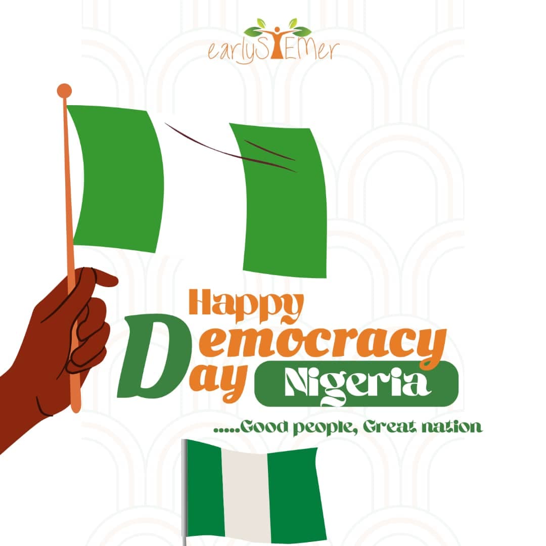 earlystemer's tweet photo. Celebrating the power of the people!!

Happy Democracy Day 💃 https://t.co/xp96TvV5HO
