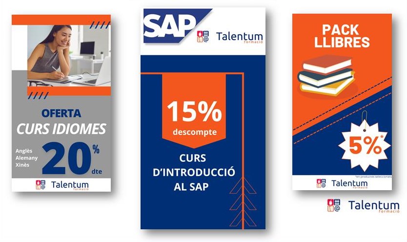 TalentumForma's tweet photo. Un 5%, 15% i fins a un 20% de descompte, una mica més i tirem la casa per la finestra.
 Els Meeting points estan de moda, i Talentum formació està al dia. Per aquest motiu  SPM Trans va  gaudir d'aquestes ofertes exclusives.

#empresasimulada #ofertas #descompte https://t.co/J4G5cI9H49
