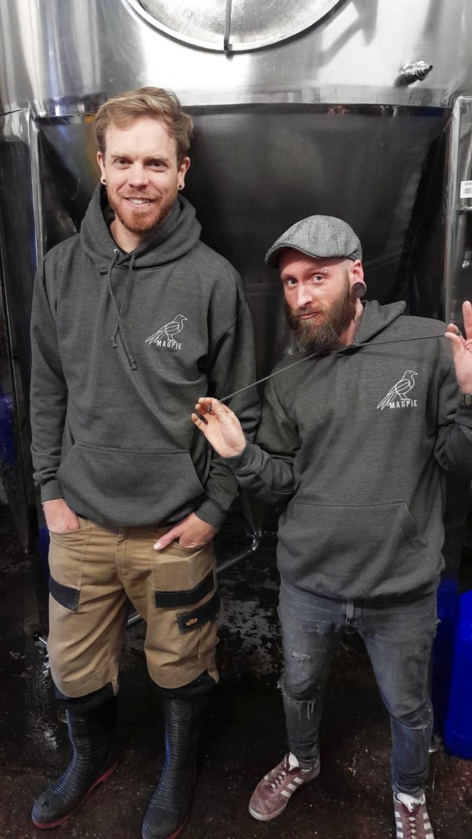 New merch, available at NCBF this weekend 🫡

#nottingham #realale #craftbeer #merch #supportlocal #derby #magpie #festival