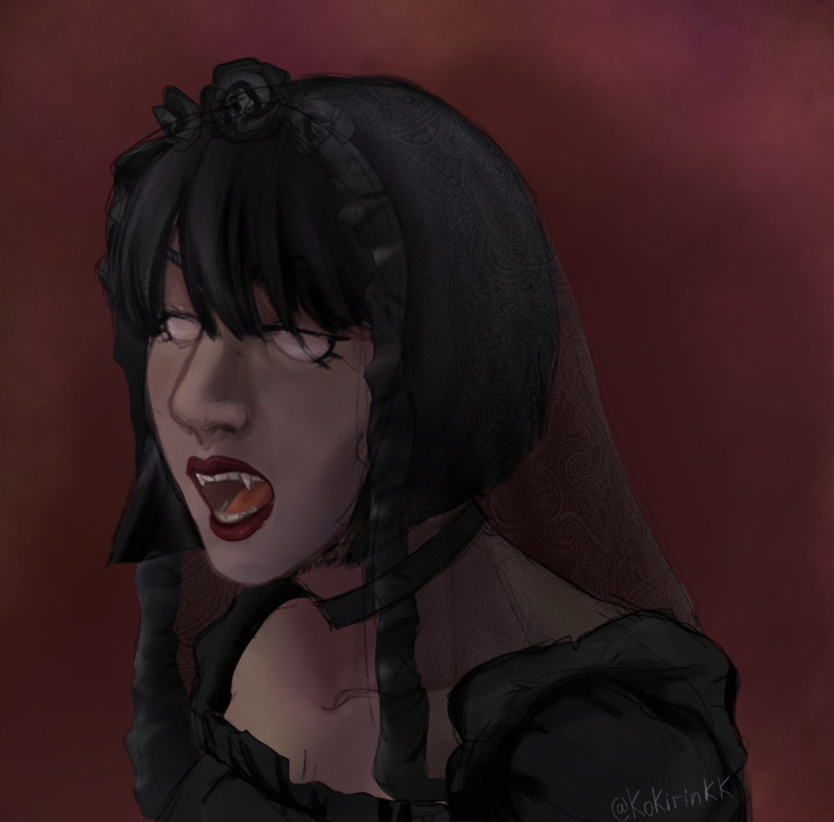 Kokirinkk's tweet photo. Yipeeee all exams are over and i can draw again🎉🎉
#art #digitalart #vampires #vampireart #арт https://t.co/hNl30jqWCq