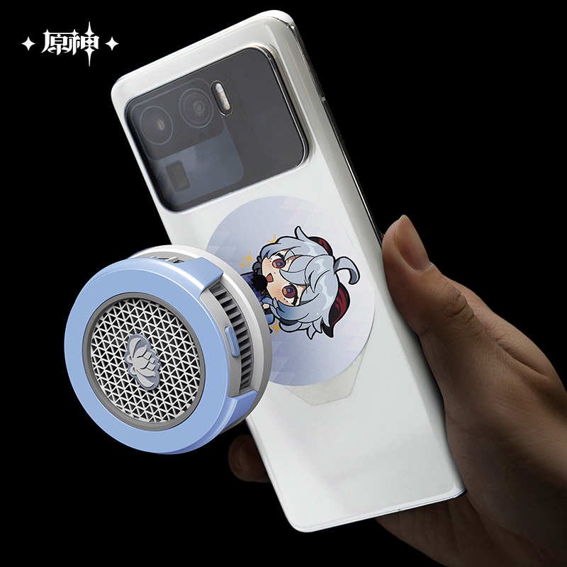 原神　甘雨　スマホ冷却ファン 原神 FlyDigi B7X 甘雨モチーフ スマホ冷却ファン｜HAKUTEA