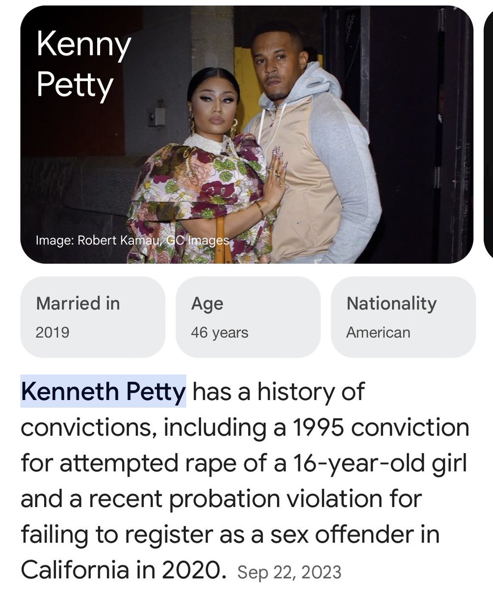ISUPPORTTHEBRIM's tweet photo. @HT0WNBARB @CF1227 @Bardiology_ Nicki is the NEW WENDY WILLIAMS
At least Cardi can scream πππ
Kenneth Petty Nicki RAPIST husband got her so high of COKE she can barely talk lol
Got her high and robbing her blind
WHEN U HAVE TO BUY LOVE THIS RESULTS
#sympathybonnet https://t.co/HsMqEinK40