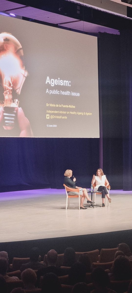 Ageism is a Public Health issue. It is not an issue only for authorities and politicians to tackle. We need to raise awareness and increase knowlege among all citizens as well. 
<a href="/DrVdelaFuente/">Vânia de la Fuente-Núñez</a>