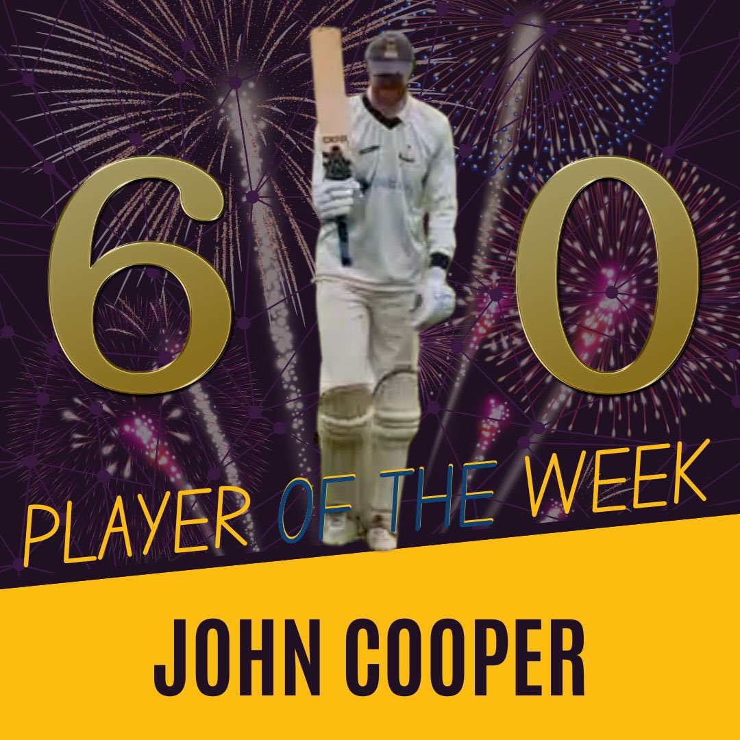 🚨 This is not a drill 🚨
This weeks player of the week goes to <a href="/jc05011999/">John Cooper</a> for registering his first ever 50 in the Sunday XIs game at Sefton Park 👏 
Congrats John for his hard work paying off 🏏