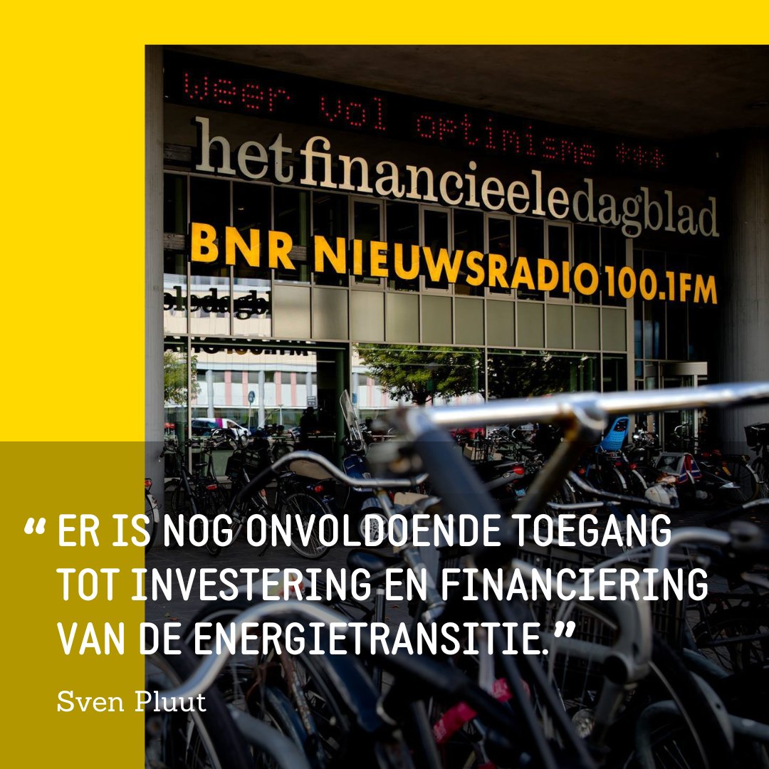 🎙️ ZonnepanelenDelen bij <a href="/BNR/">BNR Nieuwsradio</a> Nieuwsradio’s baanbrekende businessmodellen zo om 13:30. 

'Beste Sven, welk probleem los je eigenlijk op?'
'Er is nog onvoldoende toegang tot investering en financiering van de energietransitie.' 

bnr.nl/podcast/baanbr…