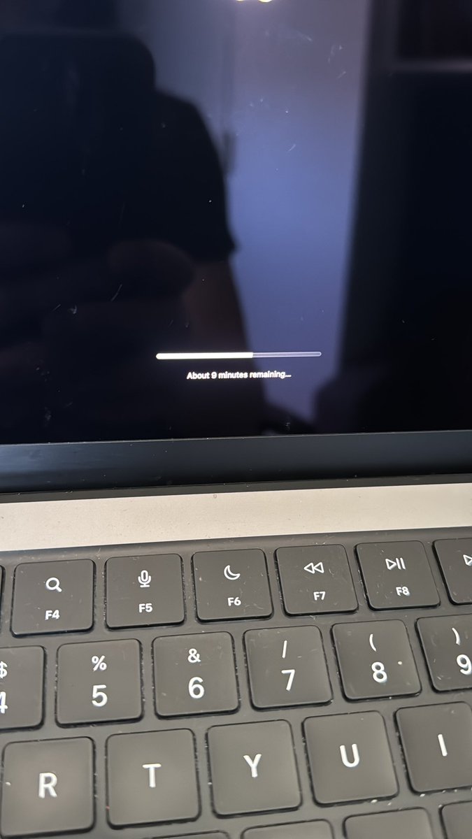 fms_martins's tweet photo. Ugh, now I remember why updating to the beta was a bad idea. If only I’d seen your post earlier… 🥲 https://t.co/FuSvgVl6tL