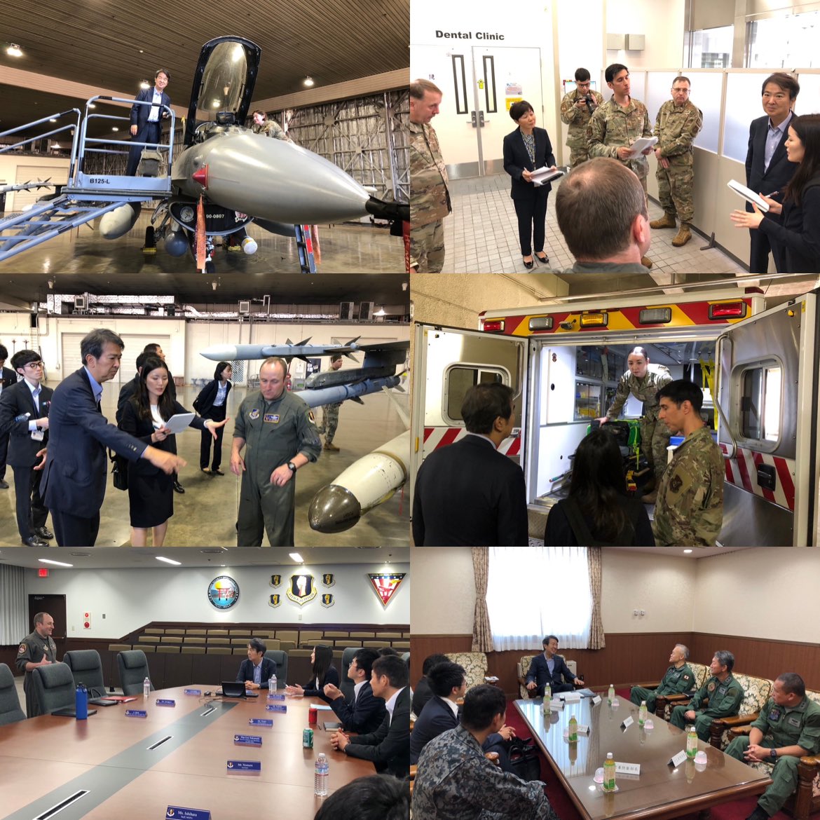 6月12日、自衛隊三沢基地並びに米軍三沢基地を視察しました。 面積は