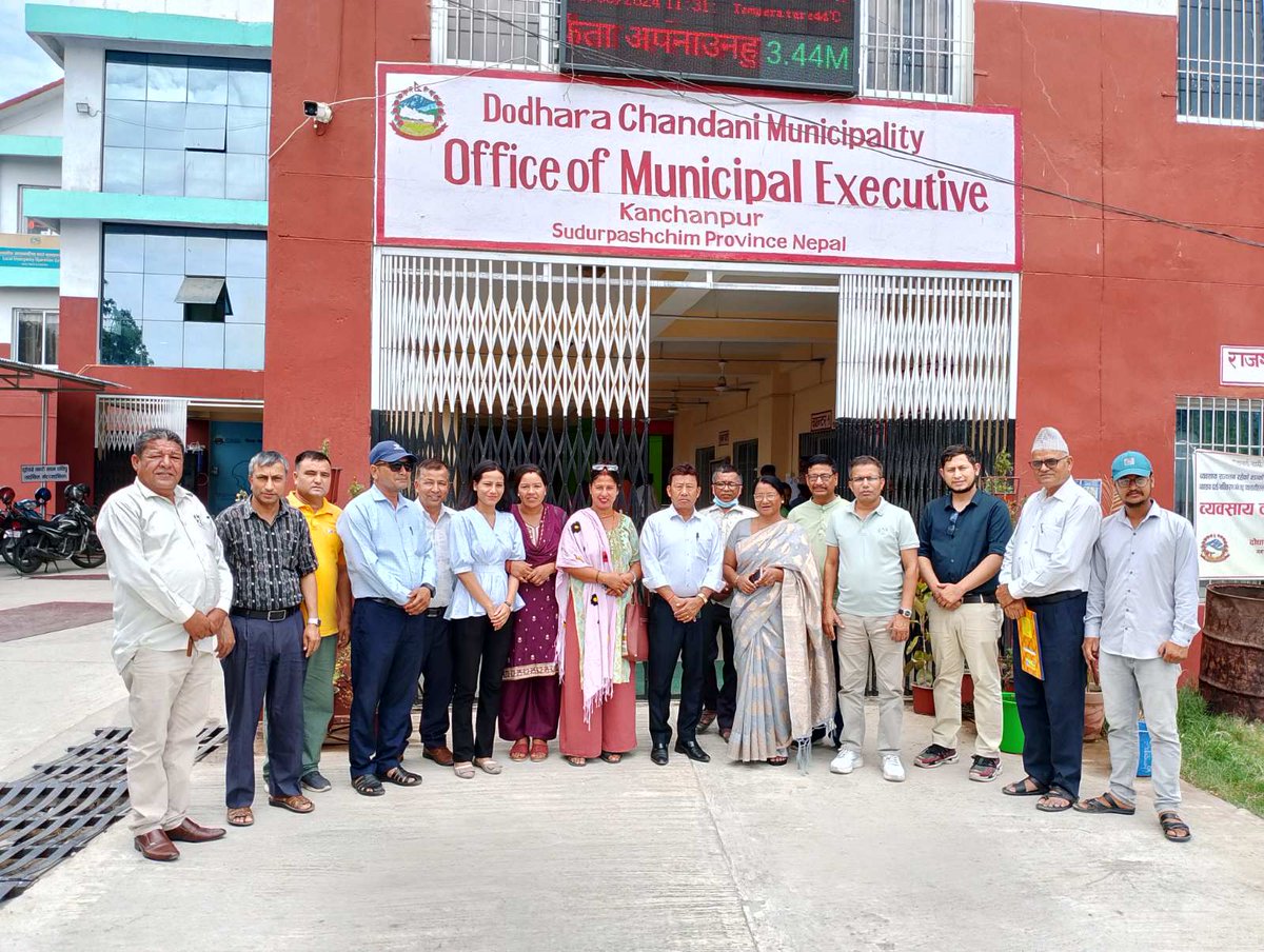 DinanathB's tweet photo. #DHM is expanding Impact Based Forecasting pilot in in Western #Nepal in collaboration with local governments.
The #IBF will improve #earlywarningsystem to achieve #early_warning_for_all (#E4All) in Nepal. 
Local governments are key to success. https://t.co/vA3BK36qE6