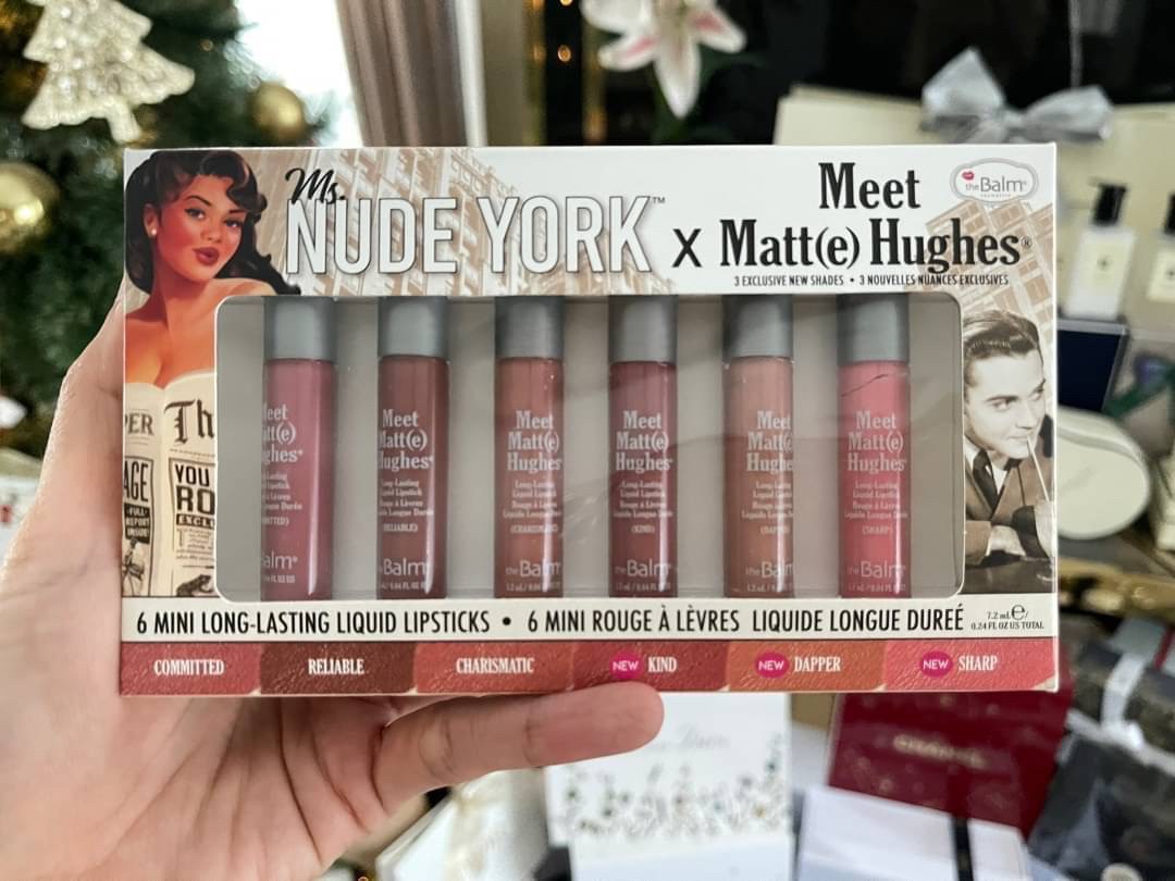 numjshop's tweet image. ❤️‍🔥พร้อมส่ง - Set รวมสีใหม่ล่าสุดของ The Balm เจ้าแม่ลิปแมททีขอยกให้เป็น Queen of matte ขนาด 1.2ml*6

🛒 เซตละ : 650฿

#thebalm #นัมสต็อค