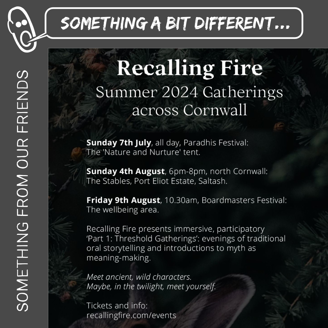 🔥SOMETHING FROM OUR FRIENDS 🔥

Recalling Fire are coming to a place near you this summer!

Join our friends Recalling Fire, this summer for an array of one-of-a-kind events and gatherings!

Find out more: recallingfire.com/events