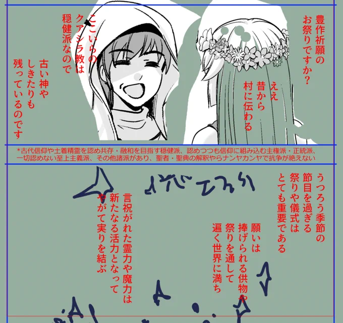 商業のほうのネームのバック待ち時間にこっちのほうのセリフ直しや追加ページのネームを資料片手にひねりだしている・・・のうみそがオーバーヒートしそうだぜ、ちめいてきに語彙力がたりない・・・ 