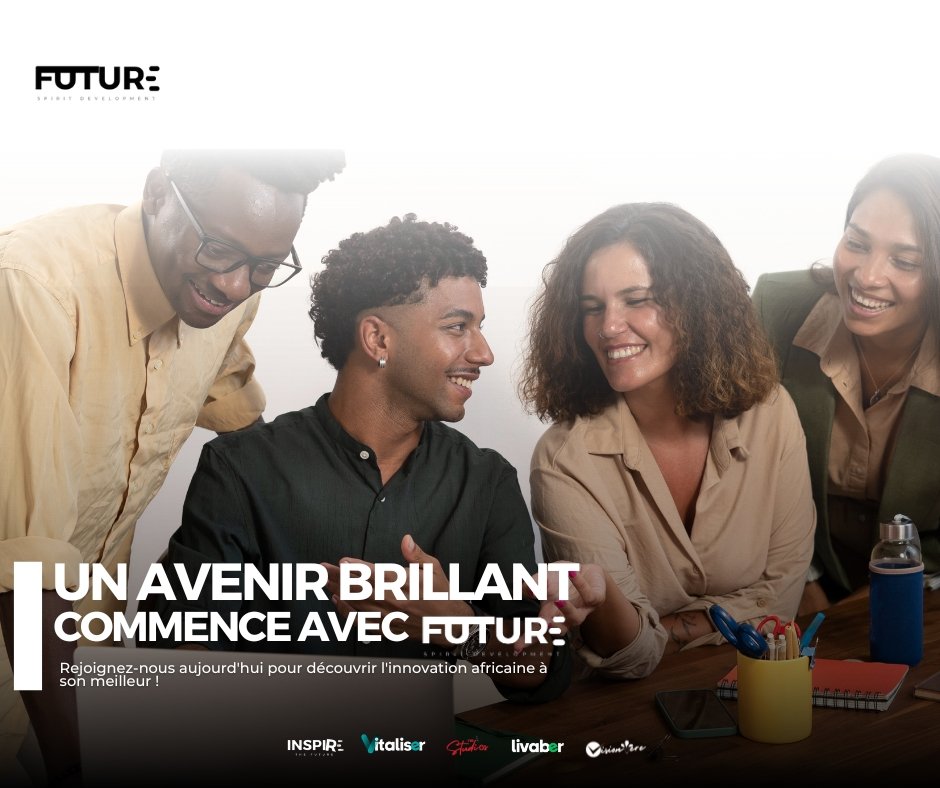 futurespirit1's tweet photo. Un avenir brillant commence avec Future Spirit. Rejoignez-nous aujourd'hui pour découvrir l'innovation africaine à son meilleur ! #FutureSpirit #Innovation #Tech https://t.co/CVkfLDal8O
