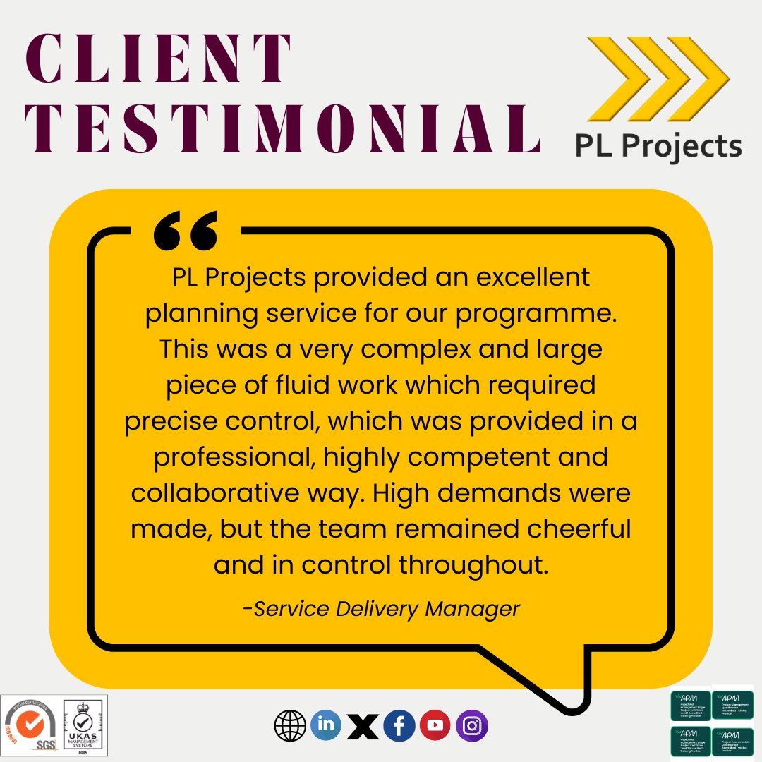 PLP_Central's tweet photo. 🌟We are fortunate to receive such high praise from our clients!🌟

#PMO #PM #PLANNING 

https://t.co/OVdChTKuQI https://t.co/2JLhKr2B3r