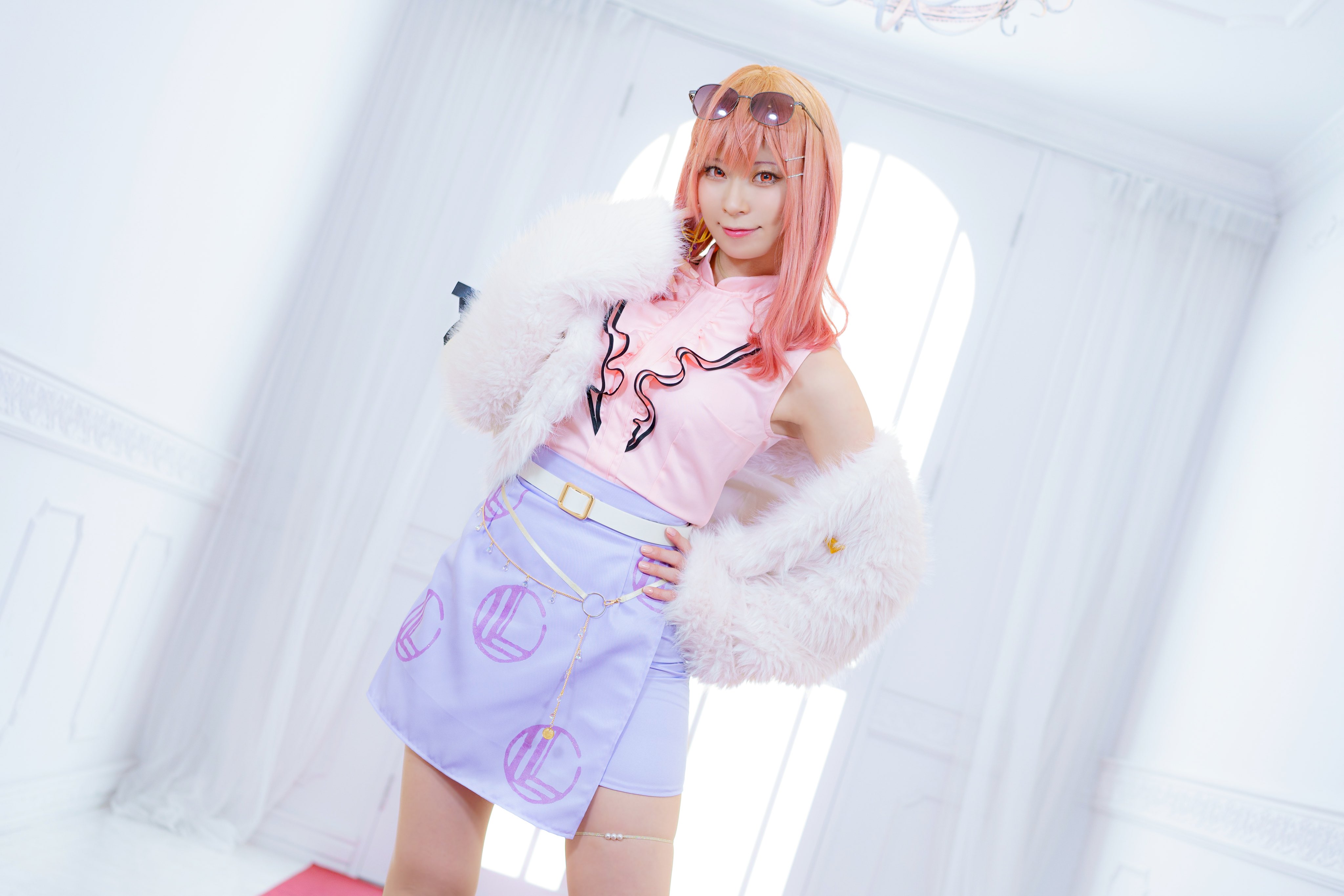 ReGLOSS 一条莉々華 コスプレ 衣装 バーチャルYouTuber Vtuber 一条莉々華 初期2D コスプレ衣装