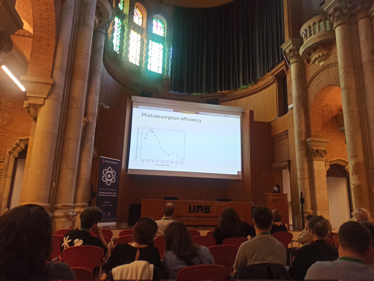 QuantumGrain (@quantumgrain) on Twitter photo Last talks of the workshop by Naoki Watanabe, Marten Raaphorst, <a href="/SandorDemes/">Sándor Demes</a>, and Ni-En Sie!
#QuantumGrainWorkshop #QuantumGrain #Astrochemistry #CompChem Last talks of the workshop by Naoki Watanabe, Marten Raaphorst, <a href="/SandorDemes/">Sándor Demes</a>, and Ni-En Sie!
#QuantumGrainWorkshop #QuantumGrain #Astrochemistry #CompChem