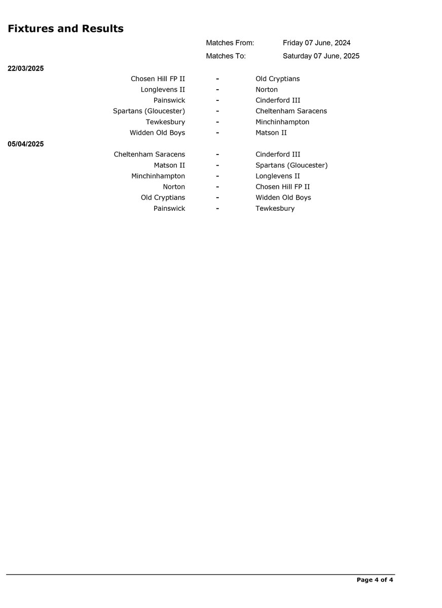 🏉 Longlevens Rugby 2nds fixtures for the 2024/25 season in the Counties 3 Tribute Gloucestershire North division. 💪 #UpTheGriffins @deacs3