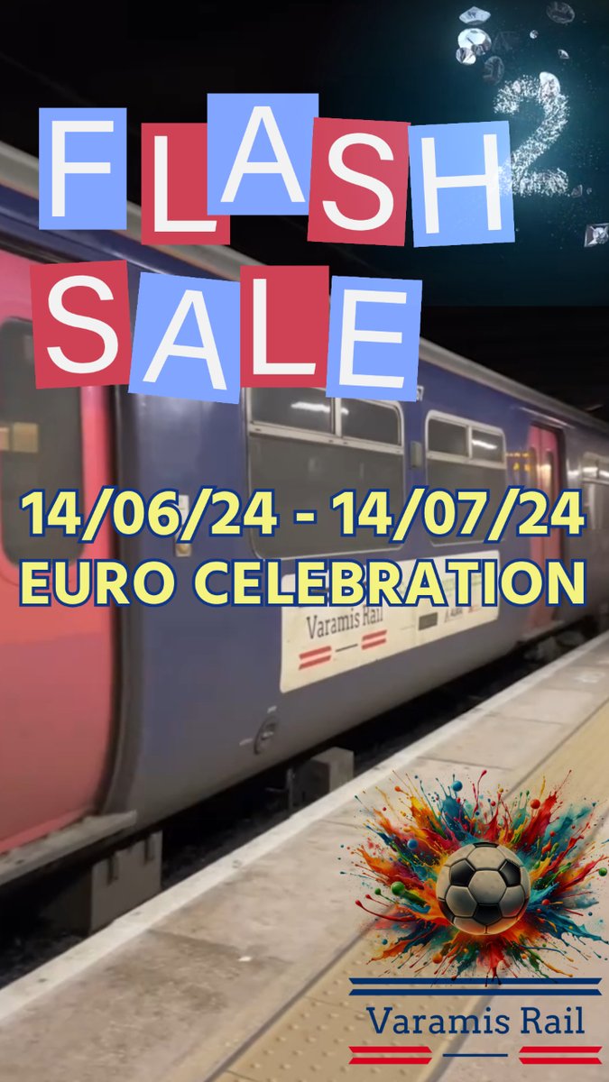RailVaramis's tweet photo. Euro 2024 Flash #Sale: Sustainable #Trunking Deals!
Support England &amp; Scotland AND Ship Faster, Greener with #Varamis!
Celebrating #Euro 2024! Varamis showing our love for England and Scotland by kicking our price into the net!
Contact logistics@varamis.co.uk

#logistics #train https://t.co/VBH4usqyRX