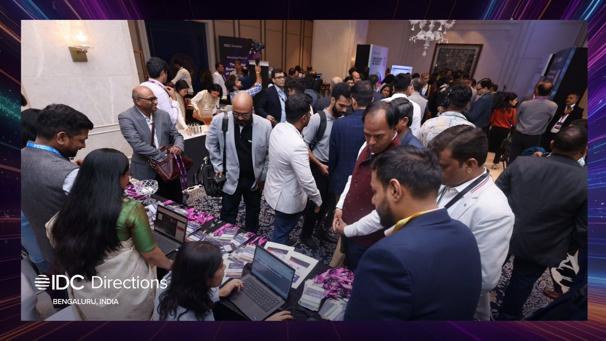 IDCAP's tweet image. IDC Directions in India is finally happening, our analysts will be sharing their views about the issues shaping ICT markets in India. Stay with us, as we share updates from The Leela Palace, Bengaluru.

#IDCDirections #IDCDirectionsIndia #AIEverywhere