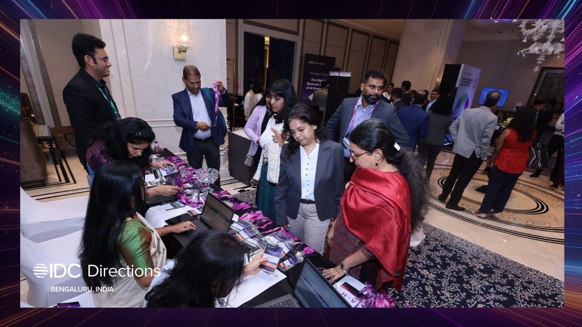 IDCAP's tweet image. IDC Directions in India is finally happening, our analysts will be sharing their views about the issues shaping ICT markets in India. Stay with us, as we share updates from The Leela Palace, Bengaluru.

#IDCDirections #IDCDirectionsIndia #AIEverywhere