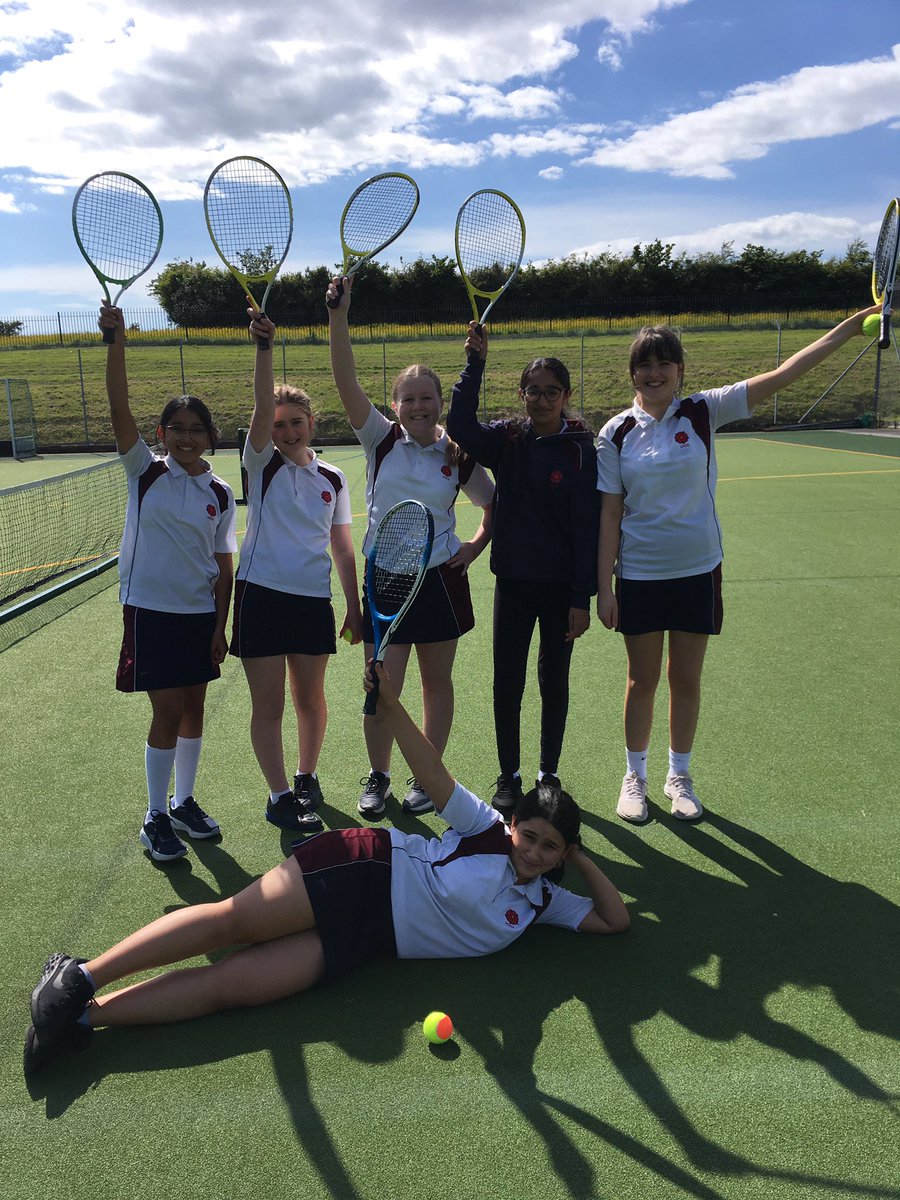 LGGSSport's tweet photo. A lovely evening for a game of tennis against @BayLeadershipAc Year 8 did LGGS proud playing some fantastic tennis! #wimbledon #proud #funinthesun https://t.co/TzwjafMO6E