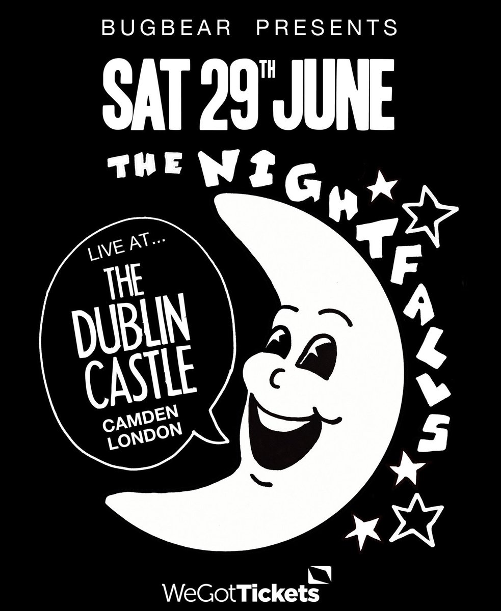 Next show SAT 29TH JUNE

The Nightfalls LIVE at The Dublin Castle

More info: wegottickets.com/event/622111

#TheNightfalls #TheDublinCastle #Camden