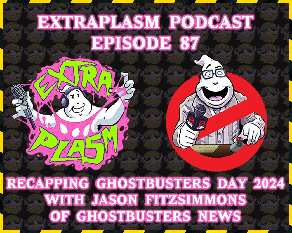 extraplasm (@extraplasm) on Twitter photo Jason Fitzsimmons of <a href="/GBNewsdotcom/">Ghostbusters News</a> joins the podcast as co-host for some recap & commentary on @ghostbusters Day 2024 events in NYC & Los Angeles, as well as the various teases & announcements made by Sony/Ghost Corps & their brand partners! Happy #Ghostbusters Day! Jason Fitzsimmons of <a href="/GBNewsdotcom/">Ghostbusters News</a> joins the podcast as co-host for some recap & commentary on @ghostbusters Day 2024 events in NYC & Los Angeles, as well as the various teases & announcements made by Sony/Ghost Corps & their brand partners! Happy #Ghostbusters Day!