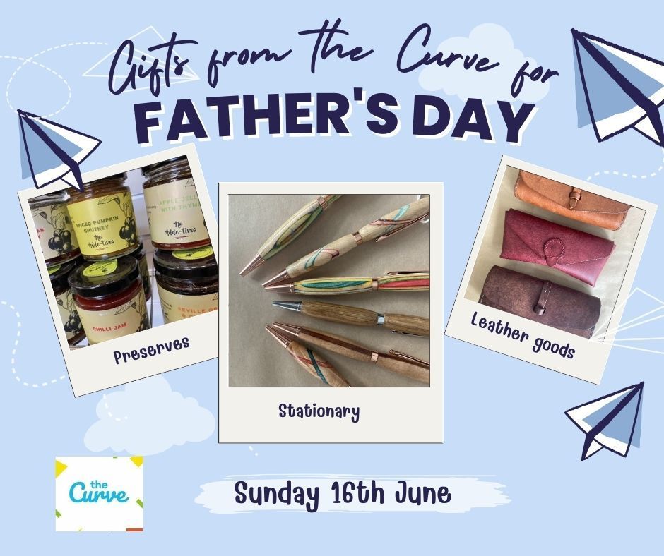 A reminder that it is Fathers Day this weekend. 

Pop into the Curve to choose a gift and card - lots to choose from inside. 

#hungerfordhub #shophungerford #shoplocal #hungerfordhub