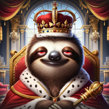 SlothanaCoin's tweet photo. Behold, Your Highness of #memecoins. HODL tight, $SLOTH’s reign has just begun! 🦥👑

#cryptocurrency #slothana #communityfirst https://t.co/jjQnLg1u0M