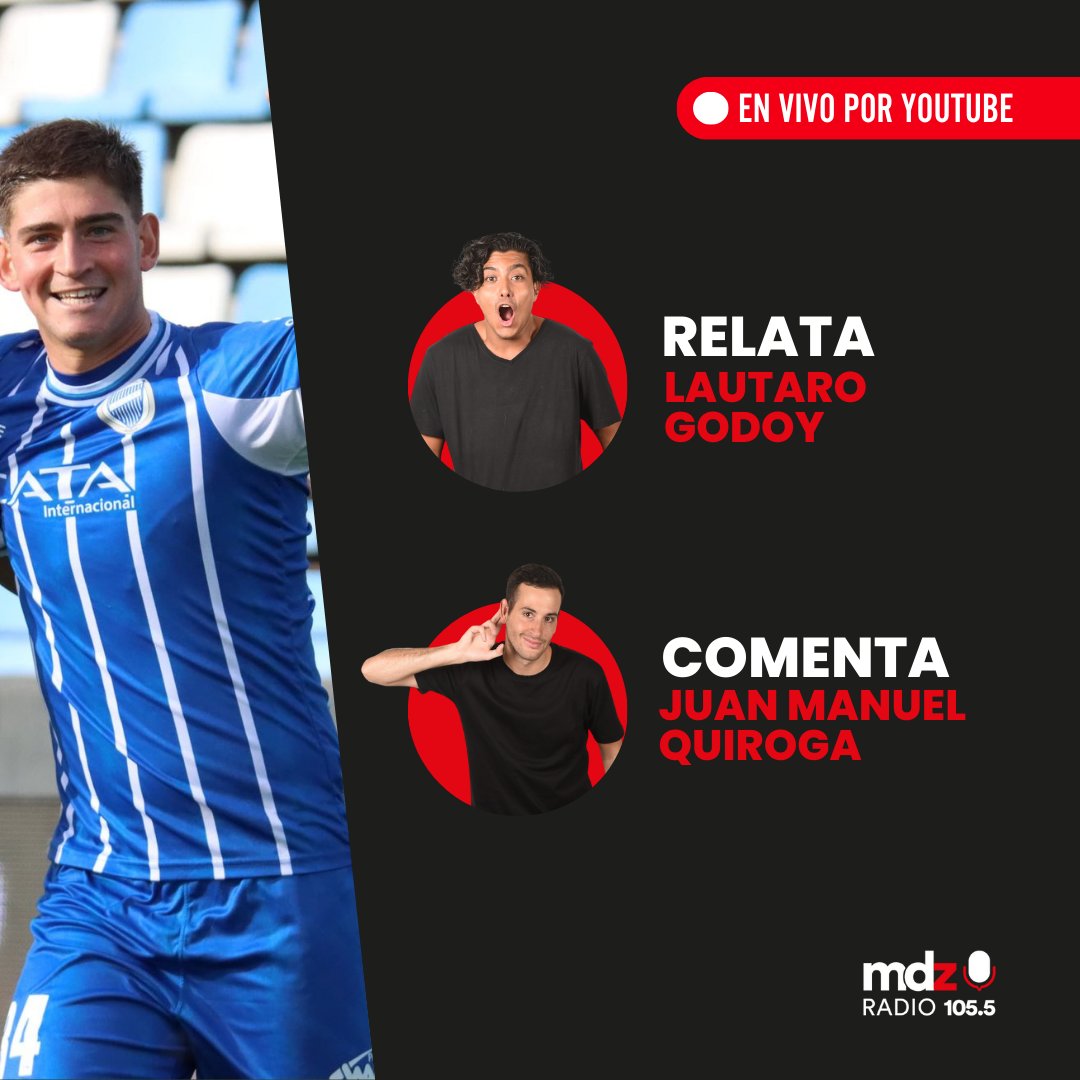 🗣 Hoy a las 17:00h, escuchá la transmisión en vivo del partido de GODOY CRUZ recibiendo a ROSARIO CENTRAL por la quinta fecha de la Liga Profesional.

🎙Relata <a href="/lautingodoy/">Lautaro Godoy</a>, comenta <a href="/juanmaquiroga/">Juanma Quiroga</a> y desde los estudios con <a href="/CristianGMolina/">Cristian Molina</a>

🔴¡No te lo pierdas!🔴
