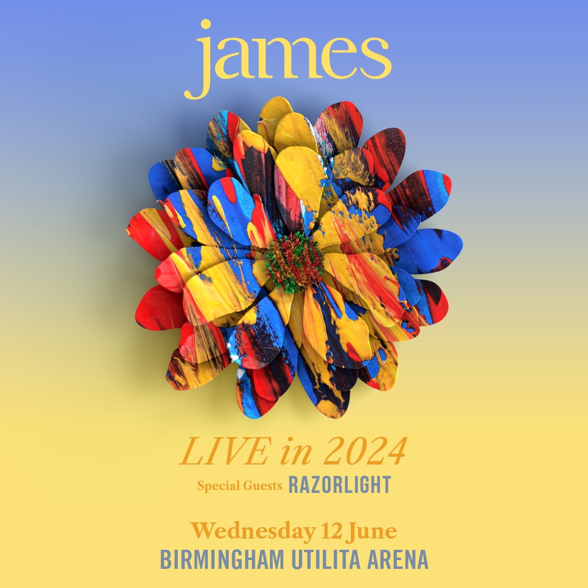James tweet media