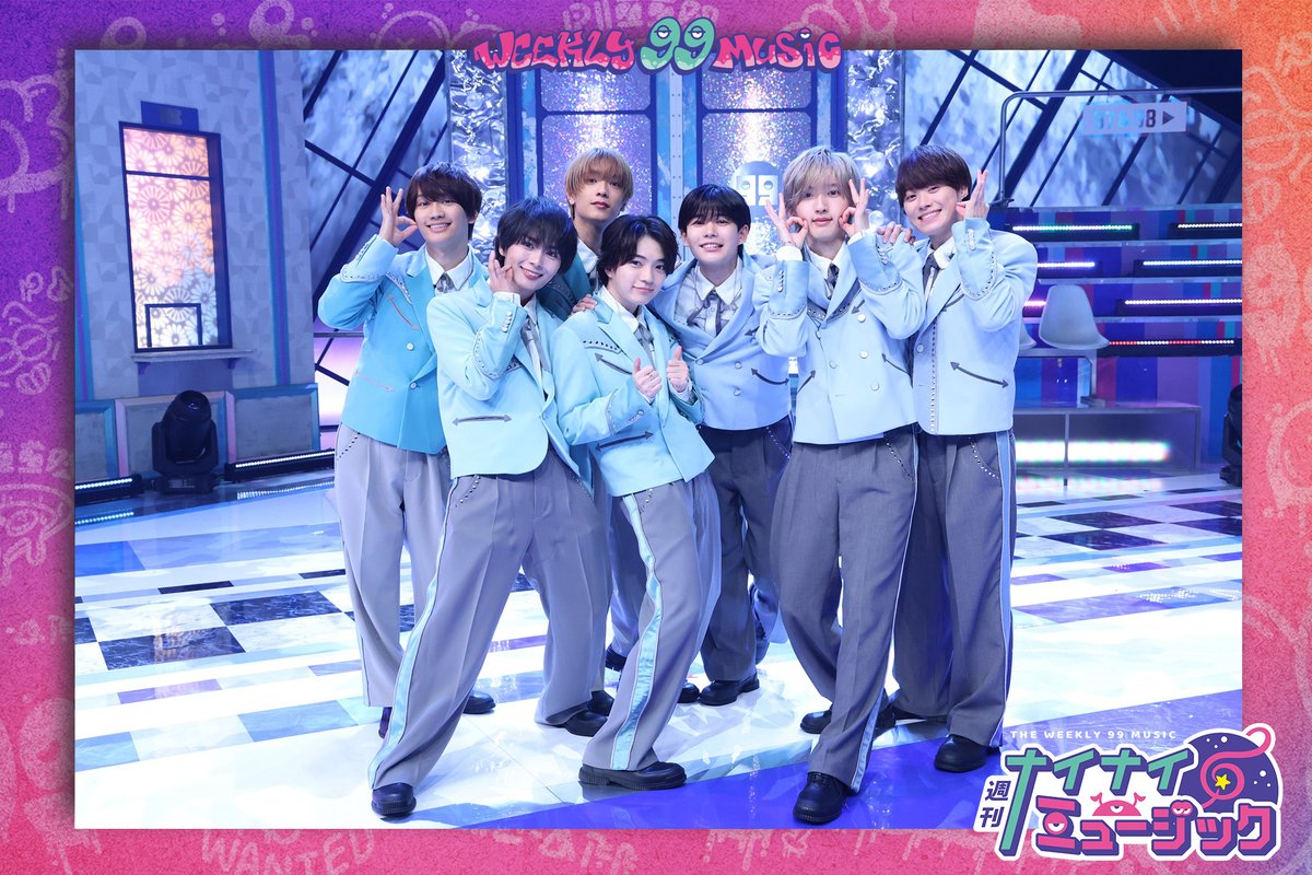 99music_fujitv's tweet photo. #週刊ナイナイミュージック
放送中����

#なにわ男子
「#Alpha」披露🌐🩶

サビのキャッチーな振付にも注目🫶🏻👦🏻

#なにわ男子_Alpha
#なにわ男子_十Alpha https://t.co/6oVLPX3jf1