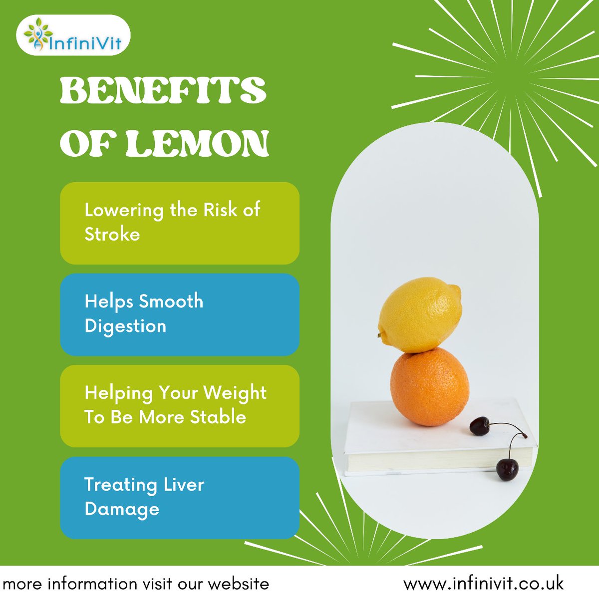 infinivit's tweet image. Benefits of Lemon
.
Shop Now
.
📞 +44 7537 145935
🌐 infinivit.co.uk
✉️ info@infinivit.co.uk
.
.
#LemonHealth #CitrusBenefits #LemonBoost #ZestForLife #LemonLifestyle #Infinivit