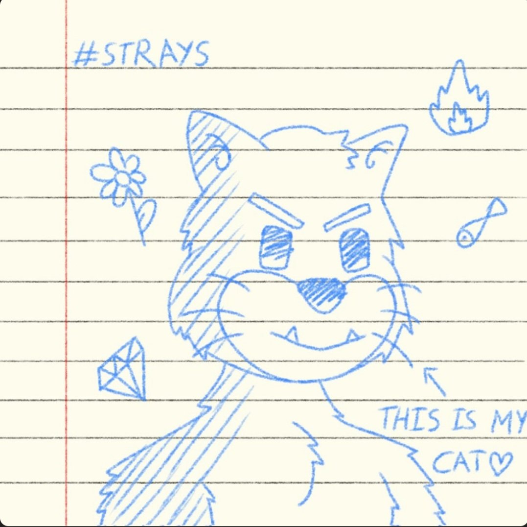 #ThisIsMyCat my very own 1/1 

Are you fading? Join the family, join the strays! 

Finally found a home in web3 💓

Thanks <a href="/StraysOnSOL/">The Strays</a>