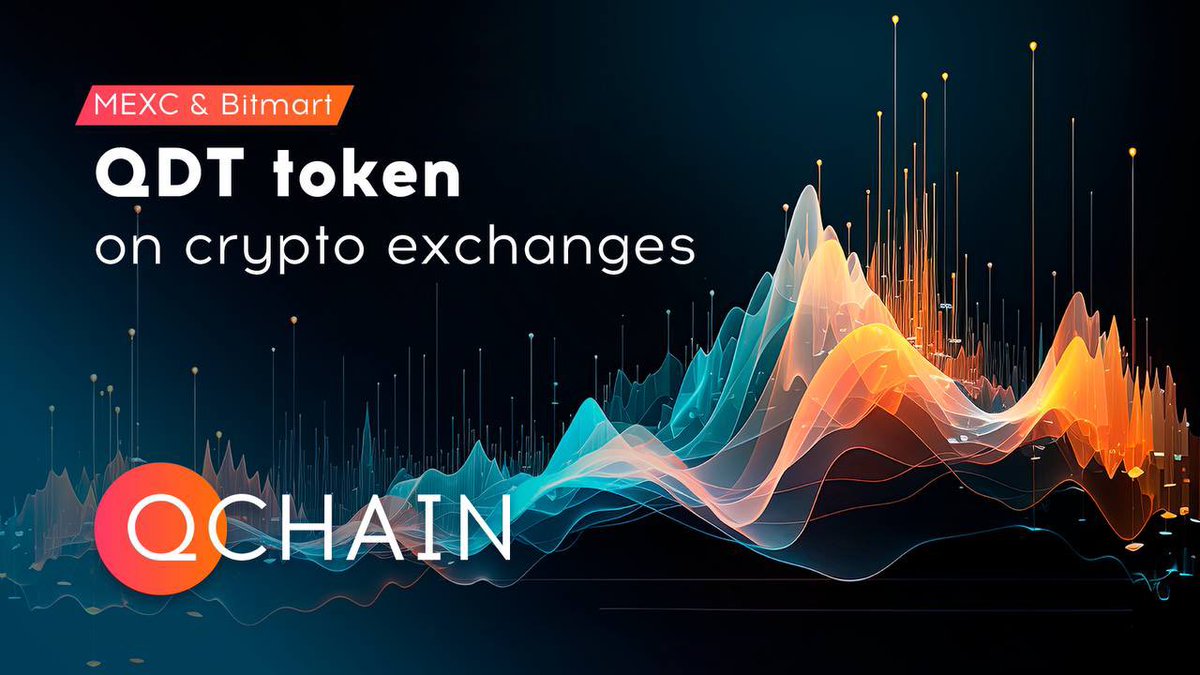 QChain_official's tweet photo. QDT token on crypto exchanges 🏆

Today, the QChain token (QDT) is available on two crypto exchanges - MEXC and Bitmart:

➡️ MEXC : https://t.co/WfWGWnwPAK

➡️ Bitmart:  https://t.co/Pij3qX2tPC
#cryptocurrency #bitmart #mexc #blockchain #trading #qchain #qdt https://t.co/yJCtQDsB4g