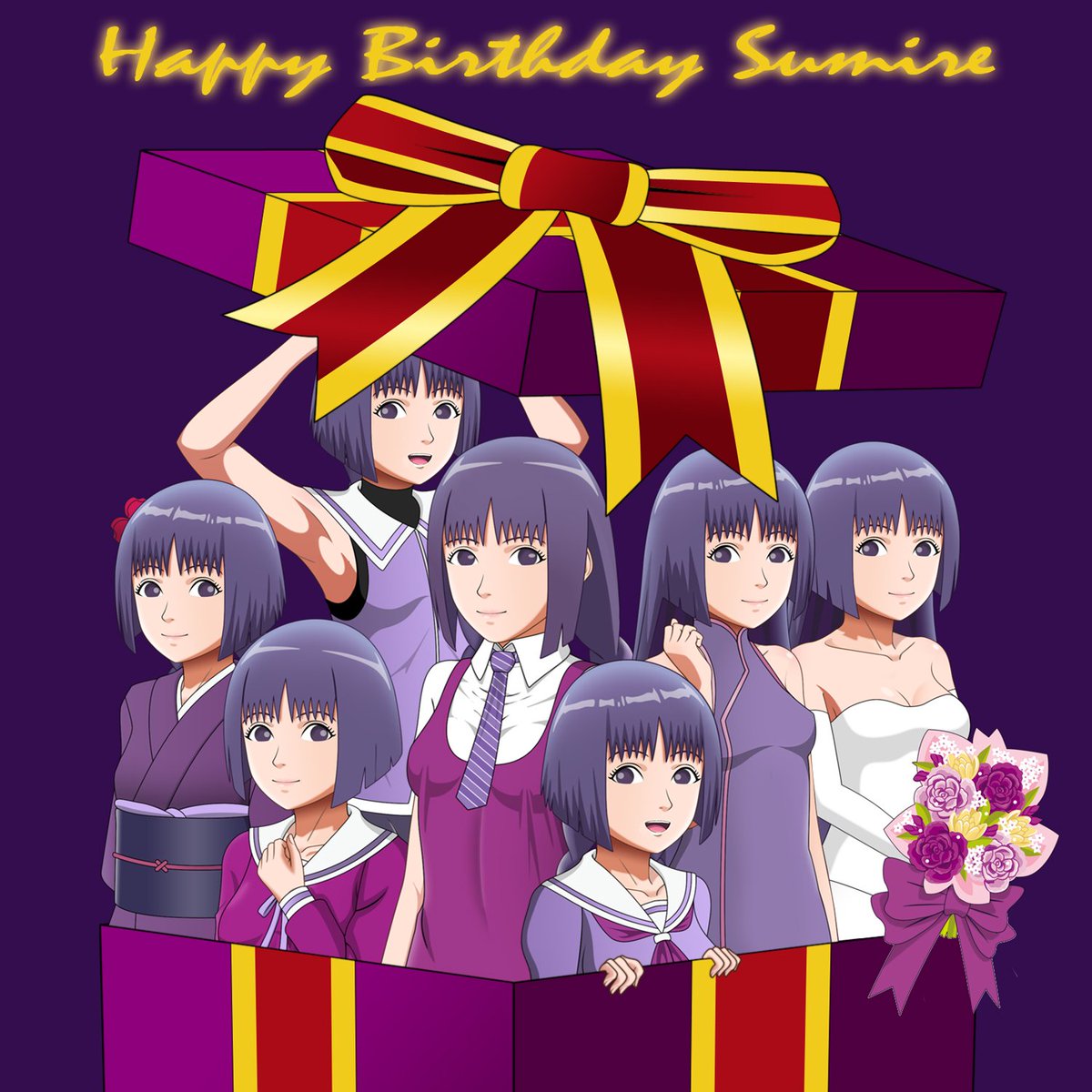 borusumi_'s tweet photo. 🎉🎂 Happy Birthday Sumire 💜🎊
#筧スミレ #SumireKakei #Sumireweek #sumireweek2024 https://t.co/7Ox4pdgEUa