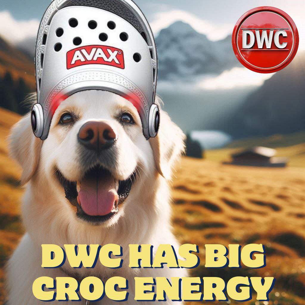 whalebabycrypto's tweet photo. Bought $DWC Dip...
Now Let's Send This To Mars.🚀🚀🚀
----------------------------------
#DWC @dogwifcrocs #AvaxMemeCoin https://t.co/9wGJa39vj0