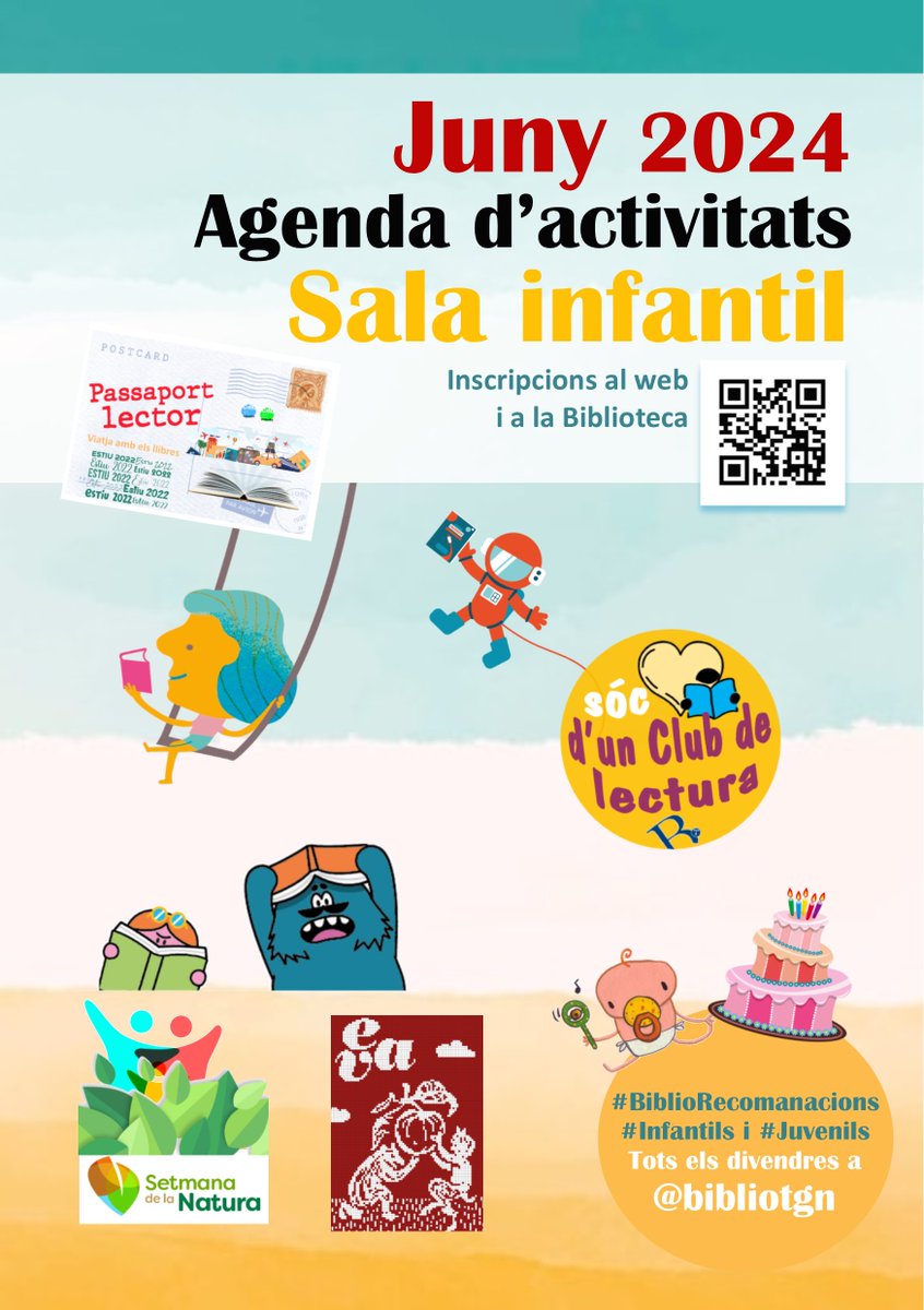 bibliotgn's tweet photo. 👩🚀Sou Edunautes❓🪐No us perdeu les activitats d'aquest mes ‼️ Les identificareu perquè porten el segell #Edunauta➡️🔎https://t.co/58rmuEXEem
😍Participeu-hi i us segellarem el vostre passaport‼️🚀
@TGNEducacio https://t.co/uYYHGOeHWL