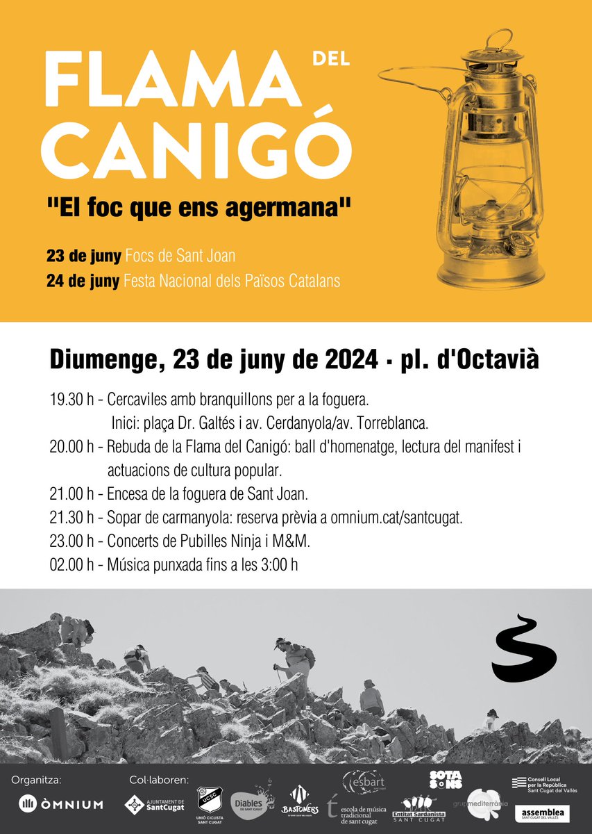 Òmnium Sant Cugat tweet media