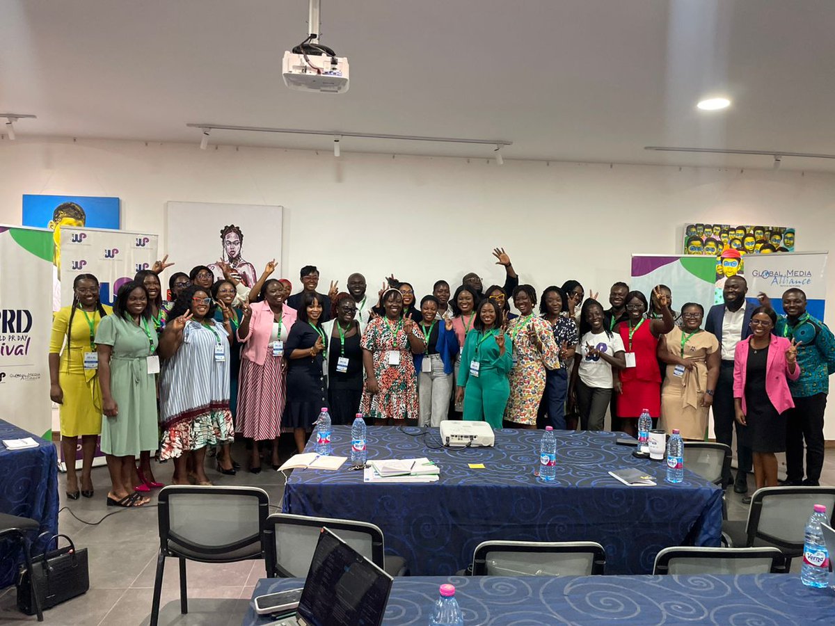 womeninprghana's tweet photo. First Session of the #AIxPRMasterLab with @Official_GMA done!

More to come!
Stay tuned for updates
#WPRDfestival #womeninprghana #wearegma https://t.co/LYIgLhDgIs