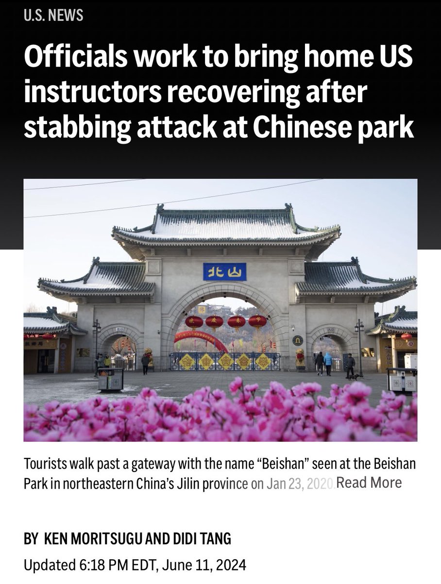 FreedomUnicorn1's tweet image. Obviously China needs stricter knife laws. Dang knives be stabbin’
#guncontrol #knifecontrol 

apnews.com/article/china-…