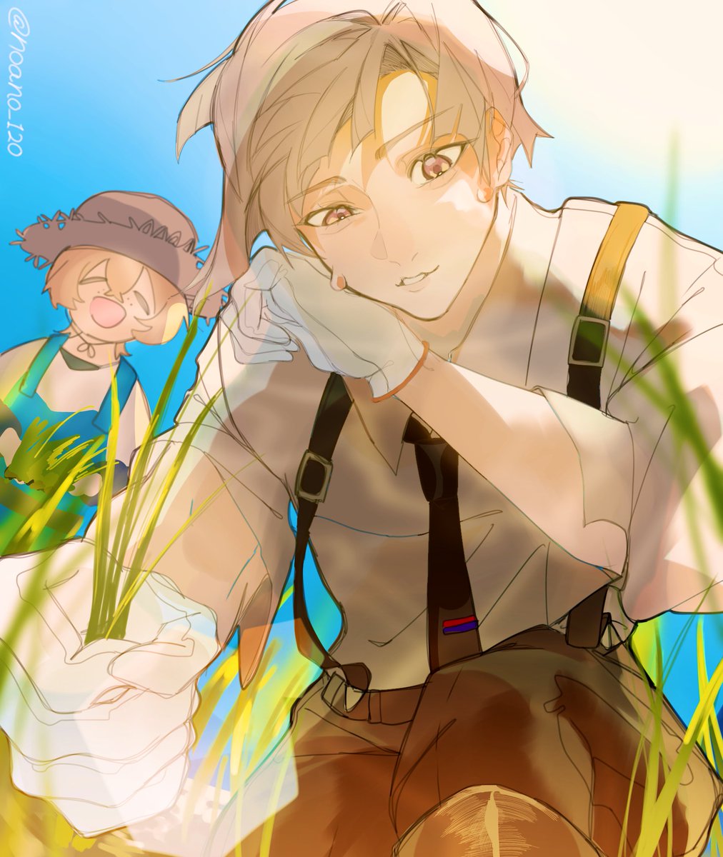 田植えあっぴ🌱
 #BSD #中島敦