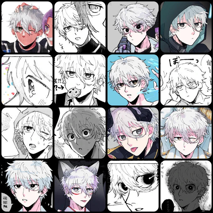 約2週間でこれはかなり描いてるのでは?
顔面はちょっとずつ安定してきた感がある
ro推しだけどngの方が描いてるし一部顔怖🤣 