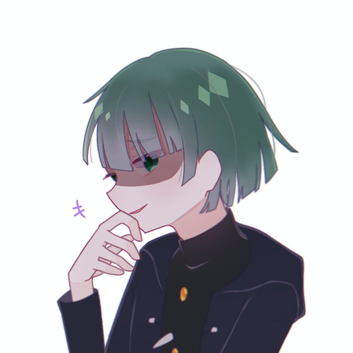 あおくらげページ 初描き直樹君 #青鬼