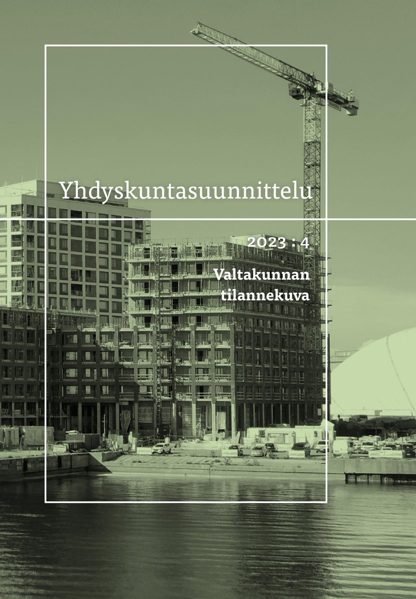 Yhdyskuntasuunnittelun seura ry tweet media