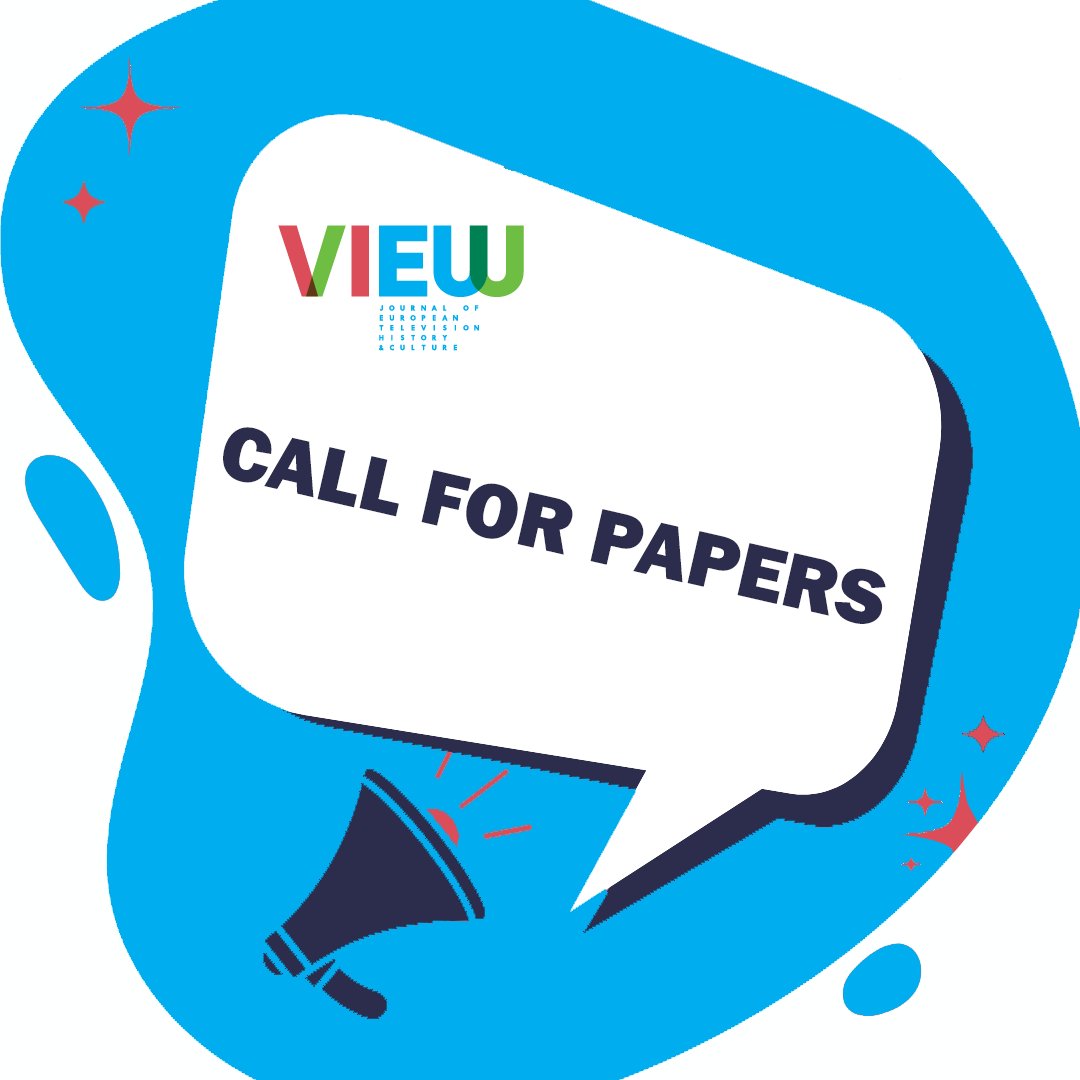 Last chance to submit your proposal for the upcoming VIEW Journal issue 'Echoes and Frequencies. Tele-visions and Wireless Technologies, 19th-21st centuries'. Deadline: June 15, 2024. 👉bit.ly/cfp-view27