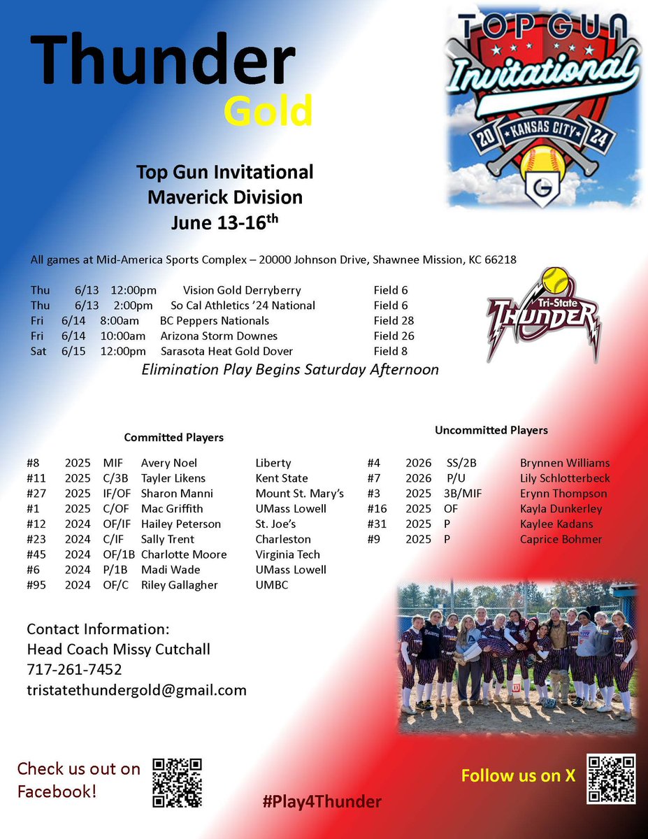Tri-State Thunder Gold 18U (@tsthundergold) on Twitter photo Who out there needs a 2025 pitcher who spins the heck out of the ball and frustrates hitters to no end? Check out <a href="/kadans2025/">Kaylee Kadans</a> at Top Gun this week!! Who out there needs a 2025 pitcher who spins the heck out of the ball and frustrates hitters to no end? Check out <a href="/kadans2025/">Kaylee Kadans</a> at Top Gun this week!!