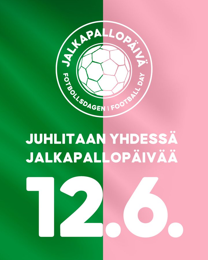 Urlussaatio's tweet photo. Tänään on Suomen Jalkapallopäivä. Tänä vuonna annoimme tukea @Palloliitto lisäksi 29 pääkaupunkiseudun jalkapalloseuralle. https://t.co/0dEqJkLAiA