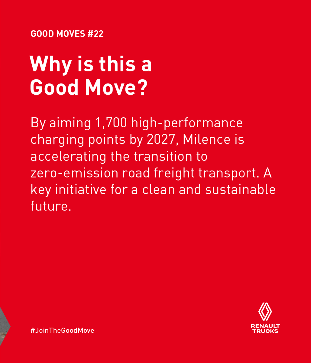 RenaultTrucksCo's tweet photo. [Good Moves #22] 
When the power's on🔌 🔋 
#JoinTheGoodMove https://t.co/Zm3m1g9elu