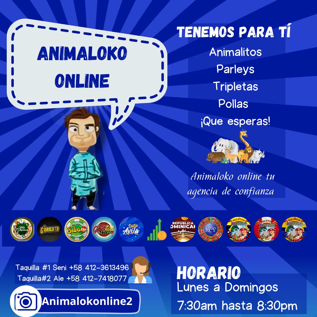 NumerologoEli's tweet photo. Si deseas Ganar apuesta en tu Agencia ANIMALOKO 🤑

Taquillas de Atención 

1️⃣
https://t.co/s0o7tGX1Q7
2️⃣
https://t.co/sn1nuYZccp https://t.co/OJ3UttnMQu